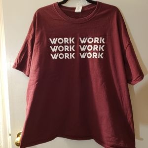 Work work T-shirt